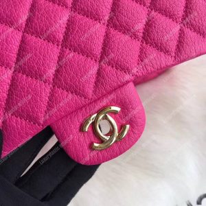Chanel Medium Classic Handbag Pink - Image 3