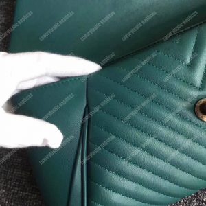 Chanel Reversed Clutch Green - Image 4