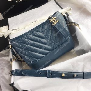 Chanel’s Gabrielle Small Hobo Bag Blue - Image 7
