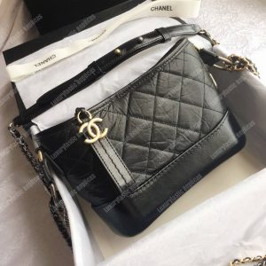 Chanel’s Gabrielle Small Hobo Bag Black - Image 8
