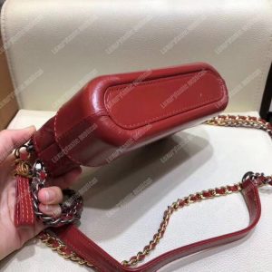 Chanel Clutch With Chain Red - Image 7