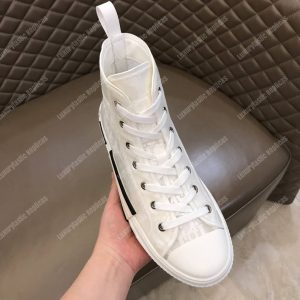 Dior “B23” High-Top Graded Dior Oblique Sneaker - Image 7
