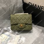 Chanel Mini Flap Bag Green