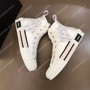 Dior “B23” High-Top Graded Dior Oblique Sneaker - Image 5