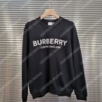 Burberry Logo Print Cotton Sweatshirt