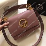 Fendi Kan I F Brown Leather Bag