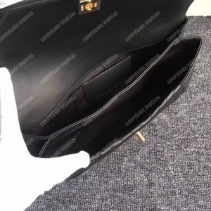 Chanel Reversed Clutch Black - Image 5