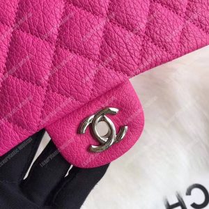 Chanel Medium Classic Handbag Pink - Image 3