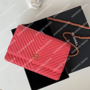 Chanel Wallet On Chain Pink - Image 3