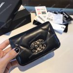 Chanel 19 Zipped Coin Purse Black
