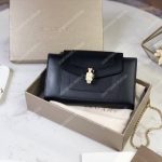 BVL Serpenti Forever Techno-Hybrid Wallet Black