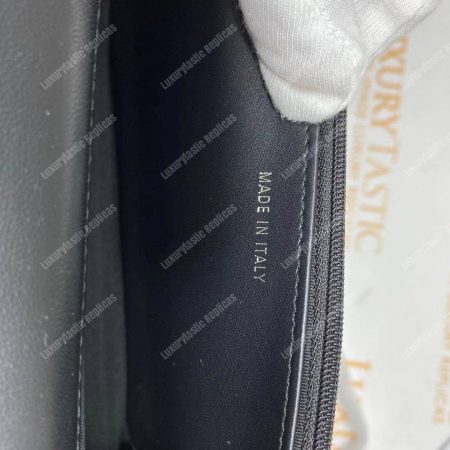 Chanel Le Boy Wallet On Chain – WOC Black Quilted Lambskin Silver-Toned - Image 11