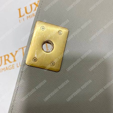Chanel Boy Medium Handbag Grey - Image 20