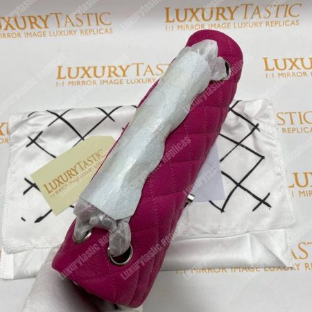 Chanel Medium Classic Handbag Pink - Image 17