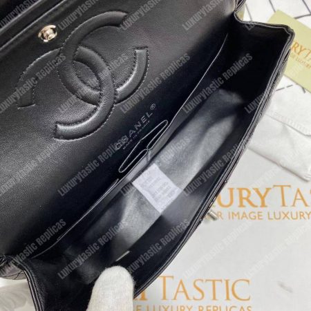 Chanel Classic Medium Flap Bag Black - Image 8