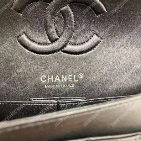 Chanel Classic Medium Flap Bag Black - Image 9