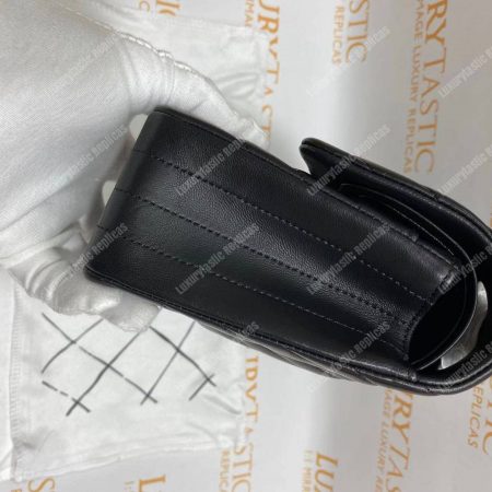 Chanel Classic Medium Handbag Black - Image 20