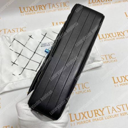 Chanel Classic Medium Handbag Black - Image 10