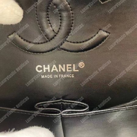 Chanel Classic Medium Handbag Black - Image 15
