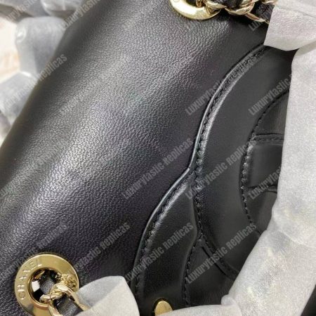 Chanel Lambskin Gold-Tone Metal Backpack Black - Image 17