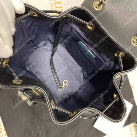 Chanel Lambskin Gold-Tone Metal Backpack Black - Image 19