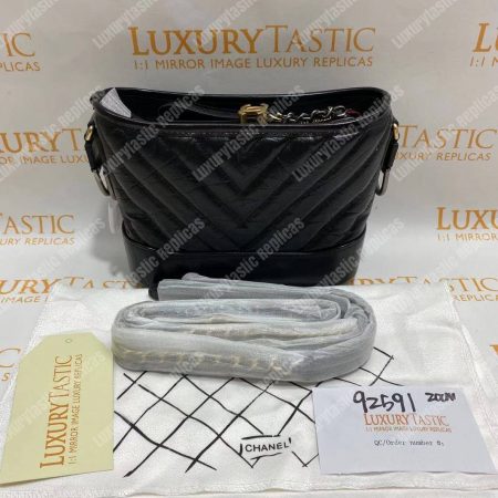 Chanel’s Gabrielle Small Hobo Bag Black - Image 8