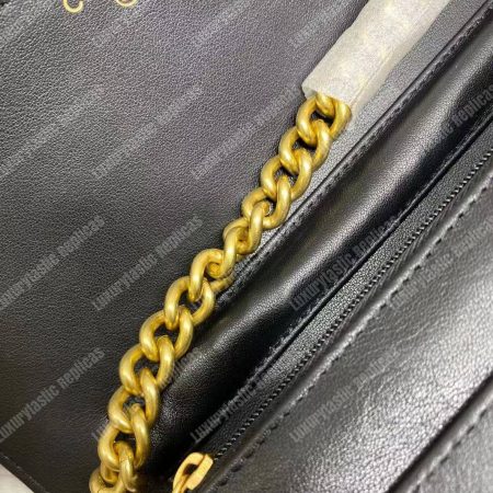 Chanel Le Boy Wallet On Chain – WOC Grained Calfskin Gold-Toned Black - Image 18