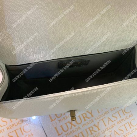 Chanel Boy Medium Handbag White - Image 12