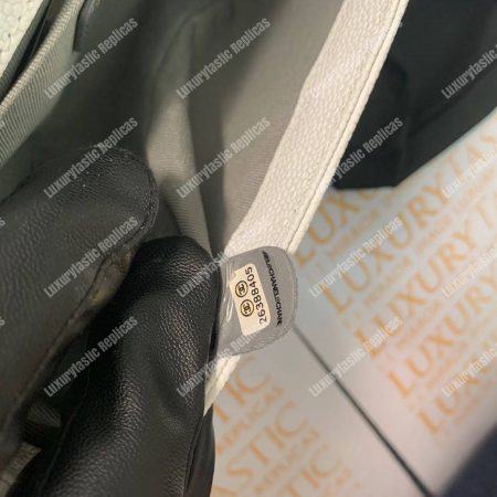 Chanel Boy Medium Handbag White - Image 10