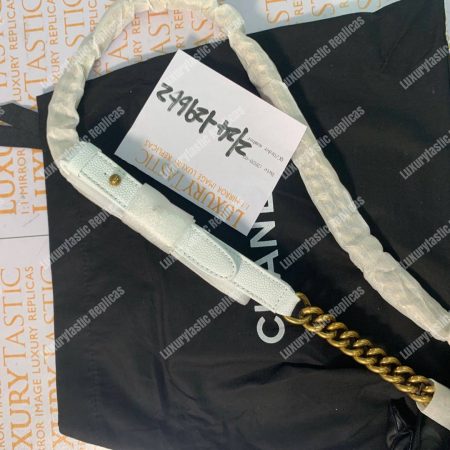 Chanel Boy Medium Handbag White - Image 9