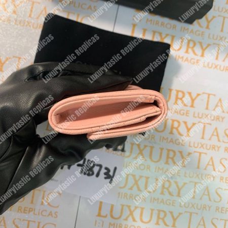 Chanel Boy Small Flap Wallet Pink - Image 12
