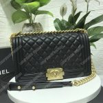 Chanel Boy Medium Handbag Black