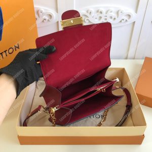 LV Dauphine MM Cherry Berry - Image 8