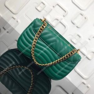 LV New Wave Chain Bag PM Green - Image 3