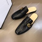 Gucci Leather Slipper Black