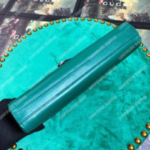 Gucci Medium Leather Shoulder Bag Green - Image 6