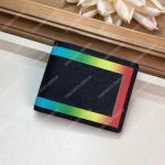 LV Abloh Slender Wallet Taiga