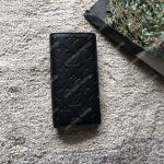LV Brazza Wallet Monogram Shadow Black