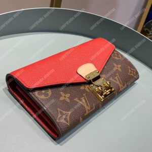 LV Pallas Wallet Monogram Canvas Cerise - Image 4