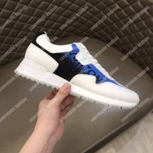 LV Run Away Sneaker Blue - Image 7