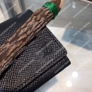 LV Enveloppe Carte De Visite Noir - Image 5