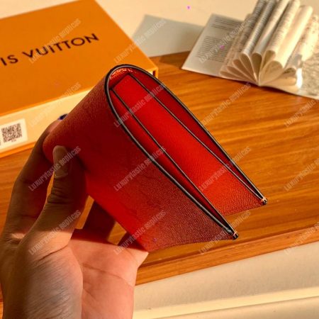 LV Passport Cover Orange - Image 8