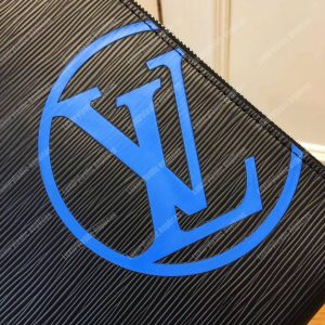 LV Pochette Jour GM Epi Leather Bleu Marine - Image 7