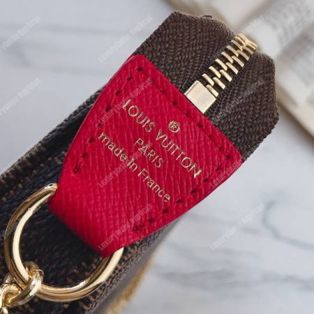 LV Mini Pochette Eiffel Tower Print - Image 8