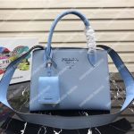 Prada Monochrome Saffiano Leather Bag Light Blue
