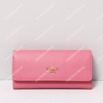 Prada Leather Wallet Pink