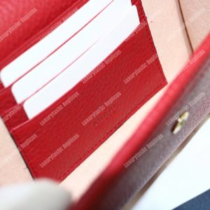 Gucci GG Calfskin Mini Shoulder Flap Bag Red - Image 8