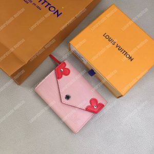 LV Victorine Wallet Epi Leather Pink - Image 3