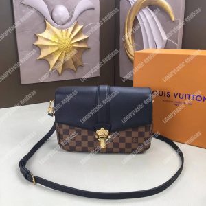 LV Clapton PM Damier Ebene Noir - Image 9