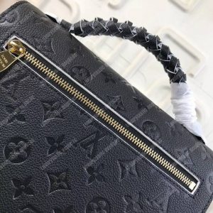 LV Pochette Metis Monogram Empreinte Leather Noir - Image 3